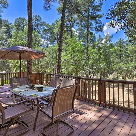 Rustic-Chic Prescott Cabin With Deck In Wooded Area! Екстериор снимка