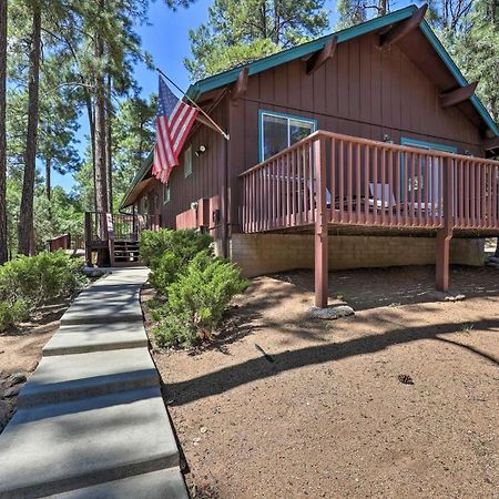 Rustic-Chic Prescott Cabin With Deck In Wooded Area! Екстериор снимка