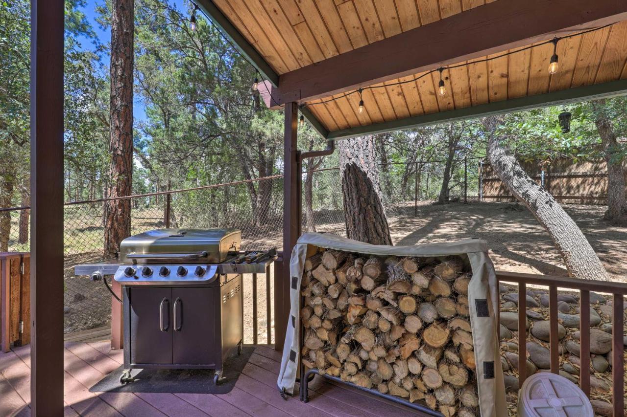 Rustic-Chic Prescott Cabin With Deck In Wooded Area! Екстериор снимка