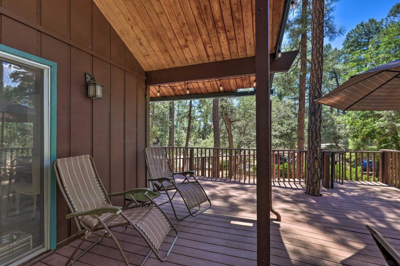 Rustic-Chic Prescott Cabin With Deck In Wooded Area! Екстериор снимка