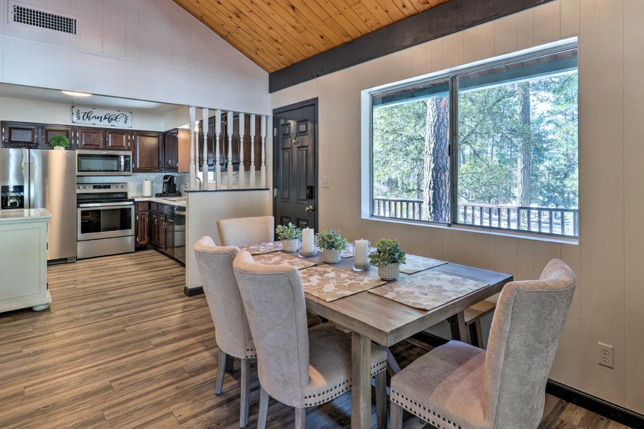 Rustic-Chic Prescott Cabin With Deck In Wooded Area! Екстериор снимка