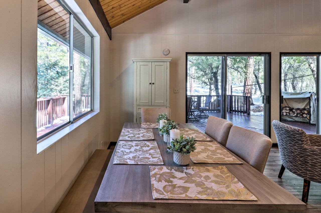Rustic-Chic Prescott Cabin With Deck In Wooded Area! Екстериор снимка