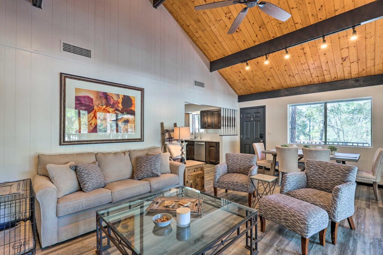 Rustic-Chic Prescott Cabin With Deck In Wooded Area! Екстериор снимка
